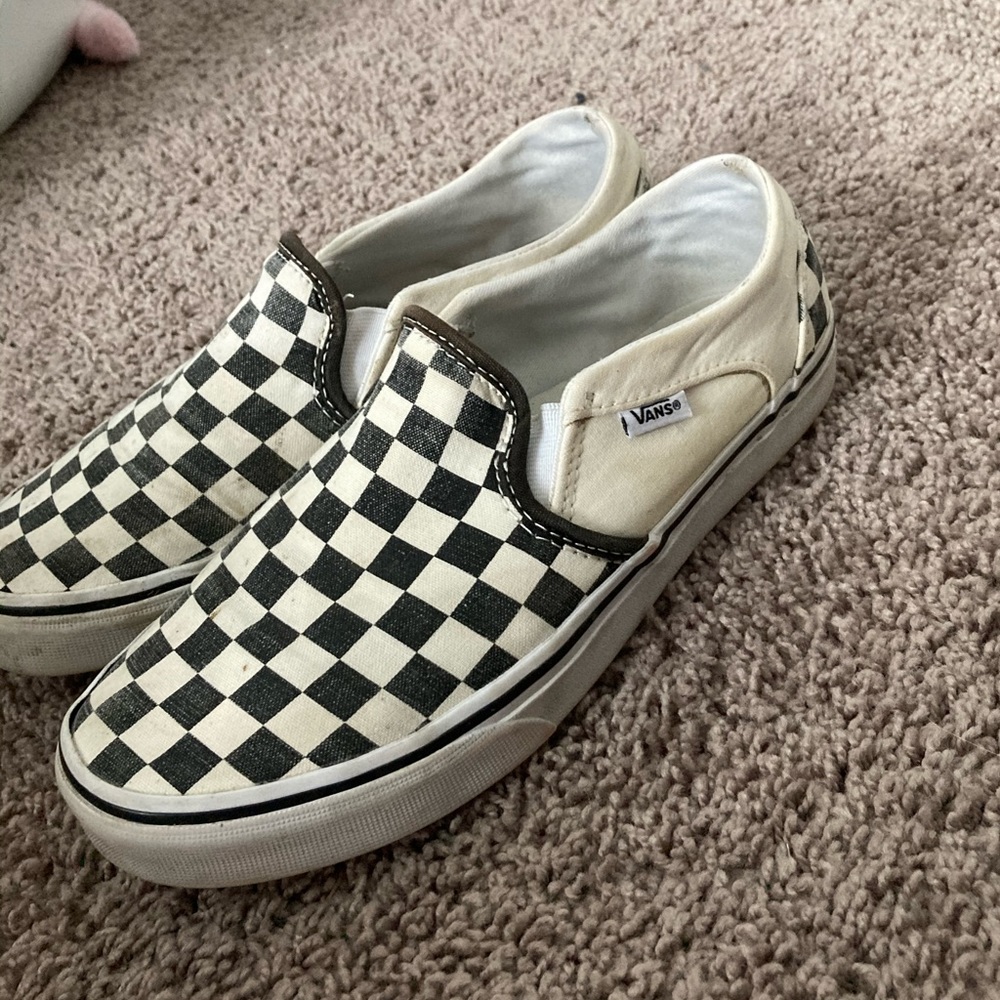Checkered Vans